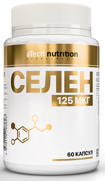 Atech Nutrition (Атех Нутришн) Селен, капсулы 60шт БАД