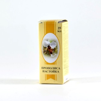 Прополис настойка, флакон 25мл
