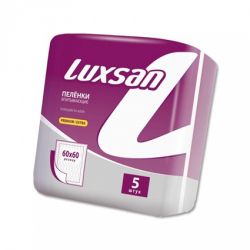 Luxsan (Люксан) пеленки впитывающие Премиум Экстра 60х60см, 5 шт