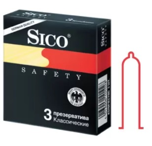 Купить sico (сико) презервативы safety классические 3шт в Балахне