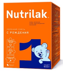 Купить нутрилак 1 (nutrilak 1) молочная смесь с 0 до 6 месяцев, 600г в Балахне