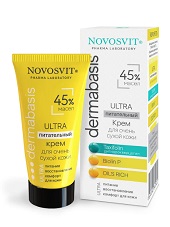 Новосвит Dermabasis крем питательный 45% масел для очень сухой кожи, 50мл