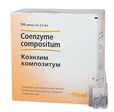 Купить коэнзим-композитум, раствор для внутримышечного введения гомеопатический 2,2мл, ампулы 100шт в Балахне