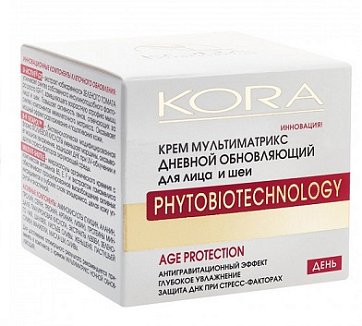 Kora (Кора) крем для лица дневной обновляющий Мультиматрикс 50мл