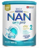 Купить nan optipro 2 (нан) смесь сухая для детей с 6 месяцев, 800г в Балахне