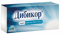 Купить дибикор, таблетки 250мг, 60 шт в Балахне