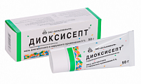 Купить диоксисепт, мазь для местного и наружного применения 5%, 50г в Балахне