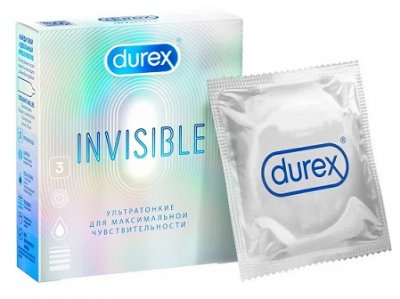 Купить durex (дюрекс) презервативы invisible 3шт в Балахне