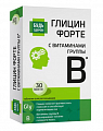 Купить глицин форте с витаминами в1, в6, в12 будь здоров! таблетки массой 600мг 30шт бад в Балахне