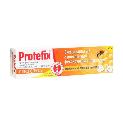 Купить протефикс (protefix) крем для фиксации зубных протезов прополис 40мл в Балахне