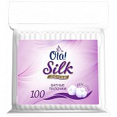 Купить ola! silk sense ватные палочки пакет, 100шт в Балахне