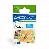 Купить ecoplast activ набор тканевых пластырей, 16 шт в Балахне