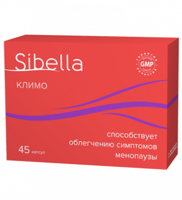 Купить sibella (сибелла) климо, капсулы 200мг, 45 шт бад в Балахне