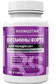 Купить risingstar (рисингстар) витамины форте поливитаминный комплекс для женщин 30+, таблетки, покрытые пленочной оболочкой массой 1,660г 60 шт. бад в Балахне