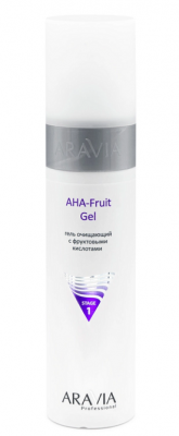 Купить aravia (аравиа) гель для лица очищающий с фруктовыми кислотами ана fruit gel, 250мл в Балахне