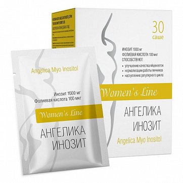 Ангелика Инозит Женская линия, порошок саше-пакет 2г, 30шт БАД