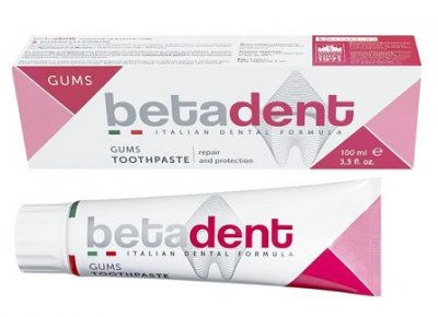 Купить betadent (бетадент) зубная паста gums, туба 100мл в Балахне