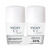 Купить vichy (виши) дезодорант шариковый 48 часов для чуствительной кожи 50мл 2 шт в Балахне