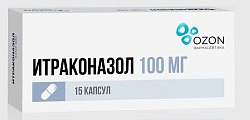 Купить итраконазол, капсулы 100мг, 15 шт в Балахне