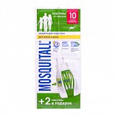 Купить mosquitall (москитолл) защита для взрослых пластинки от комаров 12шт в Балахне