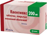 Купить квентиакс, таблетки, покрытые пленочной оболочкой 200мг, 60 шт в Балахне