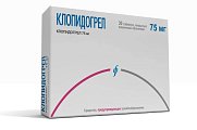 Купить клопидогрел, таблетки, покрытые пленочной оболочкой 75мг, 30 шт в Балахне