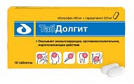 Купить табдолгит, таблетки покрытые пленочной оболочкой 400мг+325мг, 10 шт в Балахне