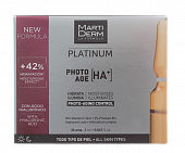 Купить martiderm (мартидерм) platinum сыворотка для лица коррекция фотостарения гиалуроновая кислота+, ампулы 2мл, 30 шт в Балахне