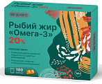 Купить рыбий жир омега-3 bioforte, капсулы 100шт бад в Балахне
