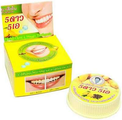Купить 5 star cosmetic (5 стар косметик) зубная паста травяная с экстрактом манго, 25г в Балахне