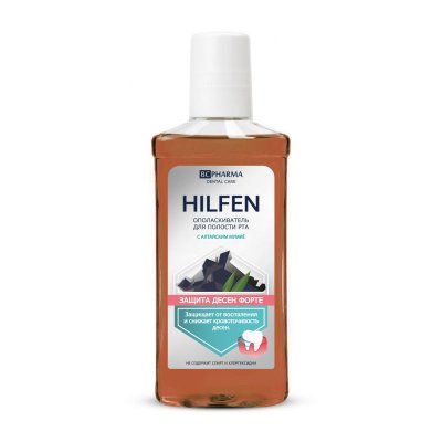 Купить хилфен (hilfen) ополаскиватель полости рта защита десен форте с мумие, 250мл в Балахне
