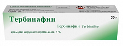 Купить тербинафин, крем для наружного применения 1%, 30 г в Балахне