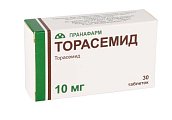 Купить торасемид, таблетки 10мг, 30 шт в Балахне