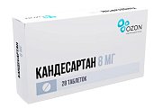 Купить кандесартан, таблетки 8мг, 28 шт в Балахне