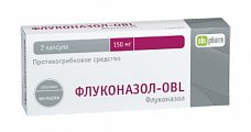 Купить флуконазол-obl, капсулы 150мг, 2 шт в Балахне