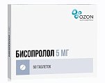 Купить бисопролол, таблетки, покрытые пленочной оболочкой 5мг, 50 шт в Балахне