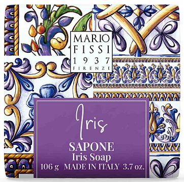 Mario fissi (Марио Фисси) 1937 мыло туалетное твердое Ирис 106 г