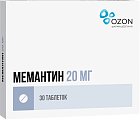 Купить мемантин, таблетки, покрытые пленочной оболочкой 20мг, 30 шт в Балахне