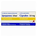 Купить ципралекс, таблетки, покрытые пленочной оболочкой 10мг, 14 шт в Балахне