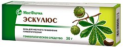 Купить эскулюс, мазь для наружного применения гомеопатическая 30г в Балахне