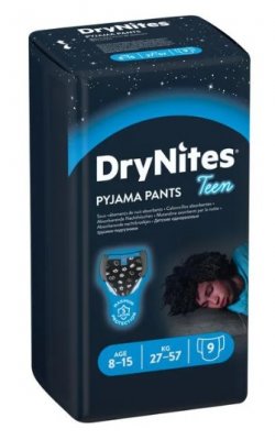 Купить huggies drynites (драйнайтс) трусики одноразовые ночные для мальчиков 8-15 лет, 9 шт в Балахне