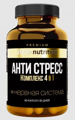 Купить atech nutrition premium (атех нутришн премиум) анти стресс, таблетки массой 620 мг 60 шт. бад в Балахне