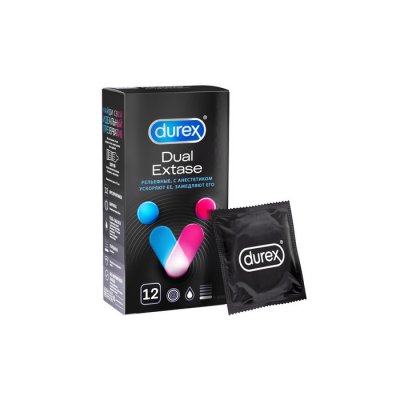 Купить дюрекс презервативы dual extase emoji №12 в Балахне