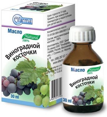 Купить масло косм виноград.косточки 30мл (ботаника ооо, россия) в Балахне