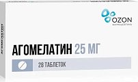 Купить агомелатин, таблетки, покрытые пленочной оболочкой 25мг, 28 шт в Балахне