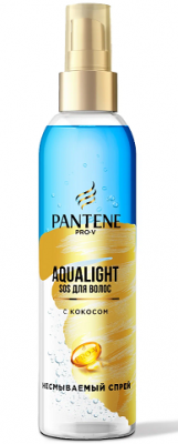 Купить pantene pro-v (пантин) спрей aqua light мгновенное питание, 150 мл в Балахне