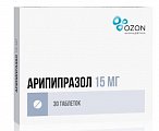 Купить арипипразол, таблетки 15мг, 30 шт в Балахне