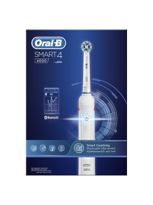 Купить oral-b (орал-би) электрическая зубная щетка smart 4 (4000) в Балахне