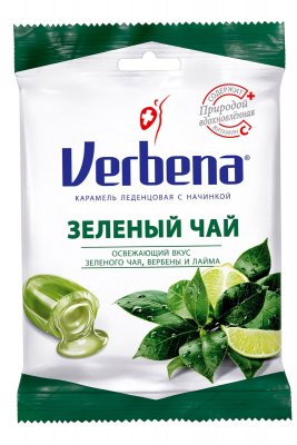 Купить вербена карамель леденц. с начинк. зелен.чай 60г (i.d.c. holding, словакия) в Балахне