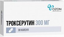 Купить троксерутин, капслы 300мг, 30 шт в Балахне